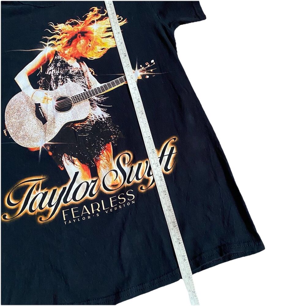 Taylor Swift Fearless Taylor’s Version Black T Sh… - image 6